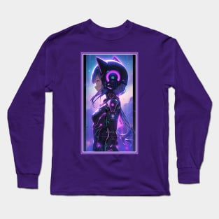 Anime Cat Girl | Quality Anime Artwork | Manga Anime Art Long Sleeve T-Shirt